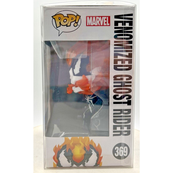 Funko Pop! Marvel Venom Venomized Ghost Rider Walmart Exclusive #369 F26 - Picture 2 of 6